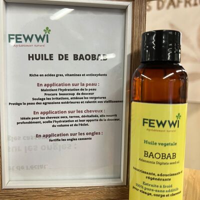Baobab vegetable oil 100 ml