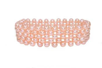 Bracelet perles de culture d'eau douce 3