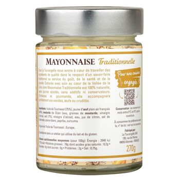 Mayonnaise Traditionnelle 270g 6