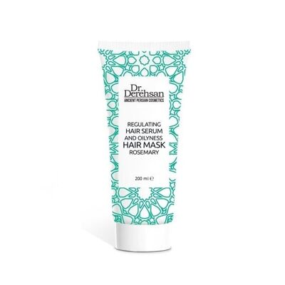 Hair Mask - Sérum au Romarin - Régulateur Cheveux Gras, 200 ml