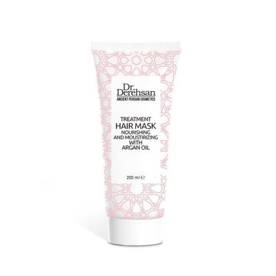 Masque capillaire à l'huile d'argan - traitement nourrissant et hydratant, 200 ml