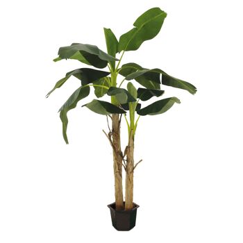 Bananier artificiel-
 grand modele
 ø130xht196cm esp vegetal 1