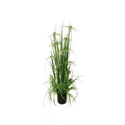 Plante graminée à fleurs
 artificielle -tons verts
 ht120cm aquaplanter