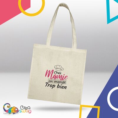 Tote bag mamie cuisine