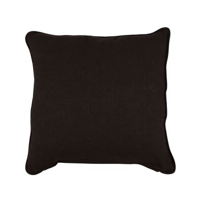 Coussin carré en lin
coloris noir
40x40cm nyl
