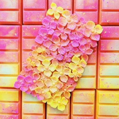 Wax Melt Heart or Flower bar - Sweet & Bakery , sku160