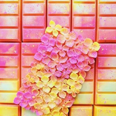 Wax Melt Heart or Flower bar - Sweet & Bakery , sku162