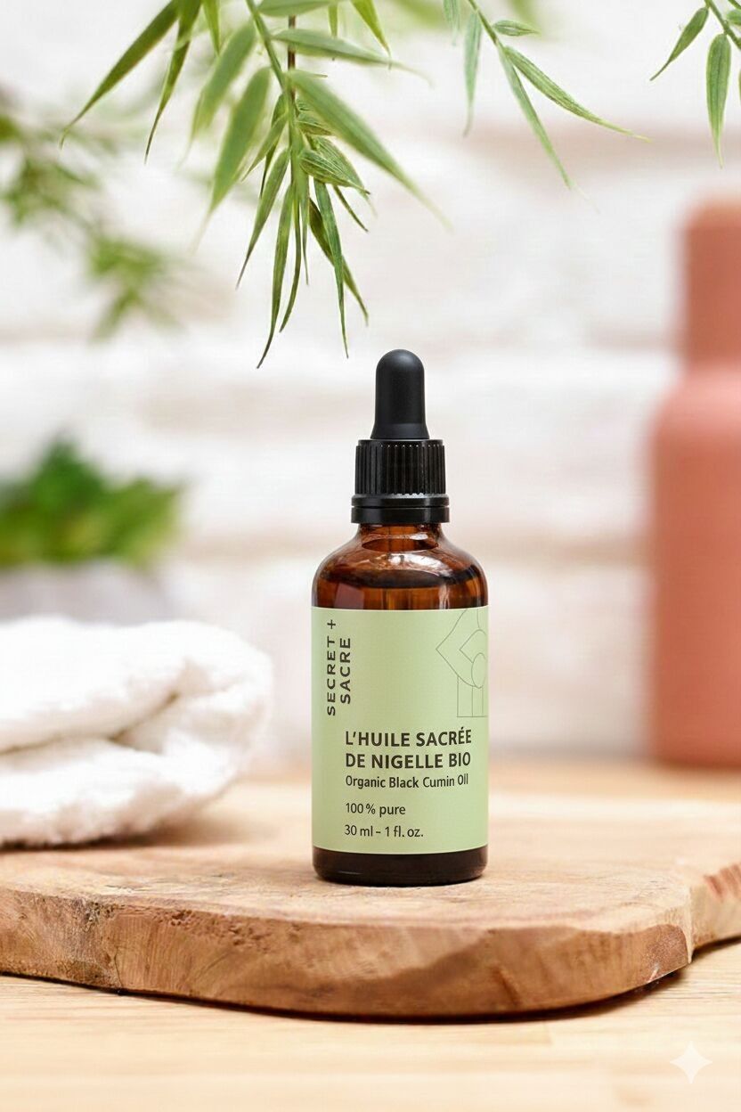 Aceite Sagrado Nigella Orgánico Nigella Sativa Comino Negro
