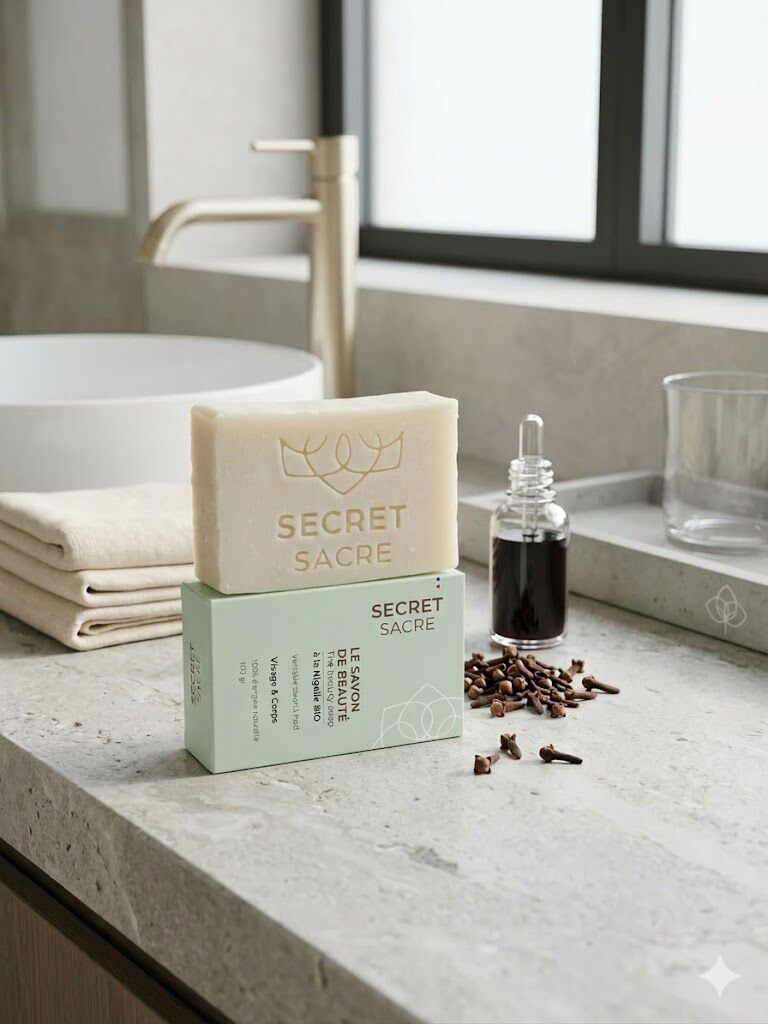 Schönheitsseife (Scrub) mit Nigella