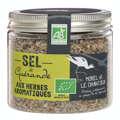 Guérande IGP Salz mit aromatischen Kräutern - 150g Box