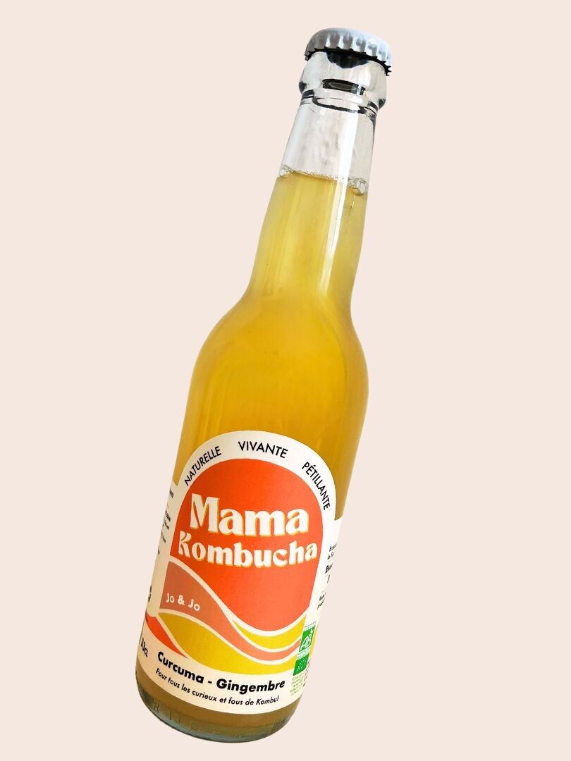 MAMA KOMBUCHA - CURCUMA E ZENZERO 33cl