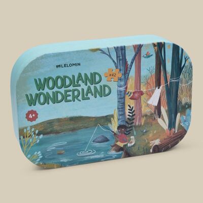 Woodland Wonderland - Rompecabezas de 42 piezas