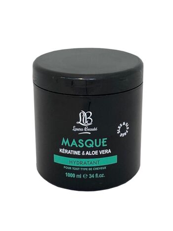 Masques à la kératine - Masque kératine à l'aloe vera 1