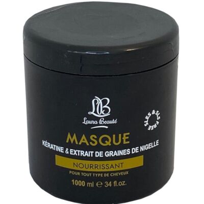 Masques à la kératine - Masque kératine et extrait de graines de Nigelle