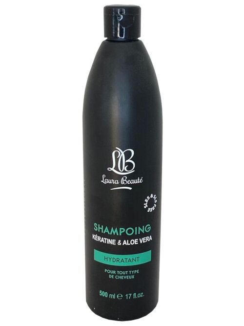 Shampoings à la kératine - Shampoing kératine et aloe vera