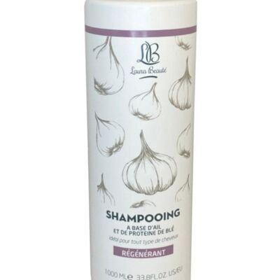 Shampoings classiques - Shampoing à base d'ail et protéines de blé