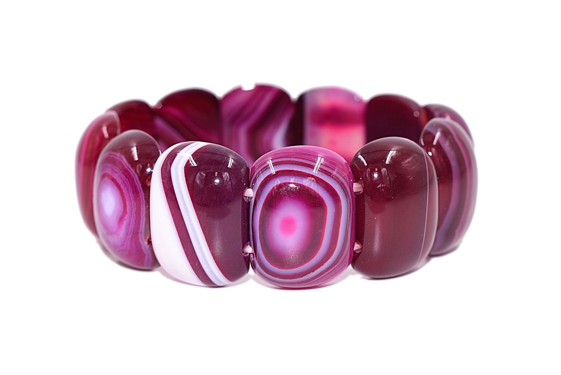 Agate Bracelet - Pink