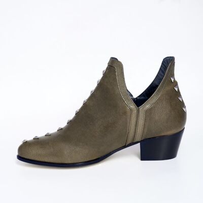 OLIVE START ANKLE BOOT