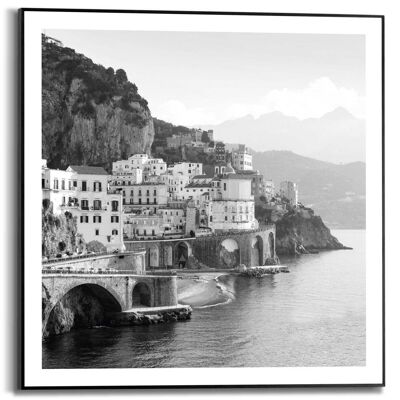 Slim Frame Amalfi Coast 50x50 cm