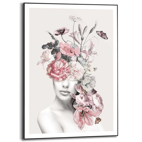 Slim Frame Floral Lady Sweet 50x70 cm