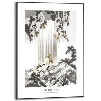 Schmaler Rahmen Hokusai Art 50x70 cm