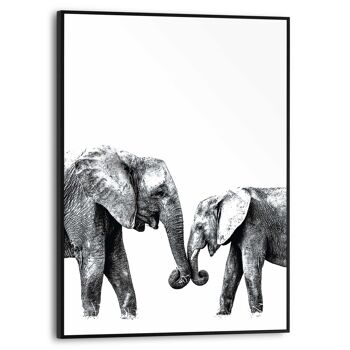 Cadre Slim Elephant Love 30x40 cm 1