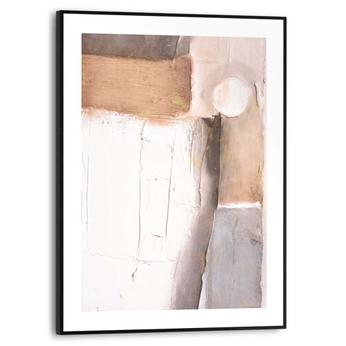 Slim Frame Abstract Painting 30x40 cm