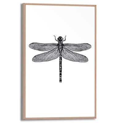 Slim Frame Dragonfly 20x30 cm