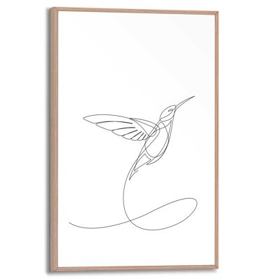 Cadre fin Colibri 20x30 cm