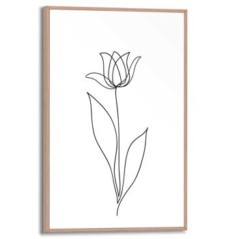 Cadre fin Tulip Lines 20x30 cm 1