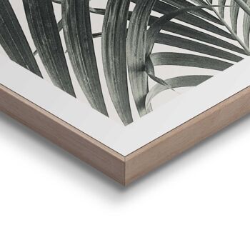 Cadre fin feuilles de palmier 30x40 cm 4
