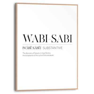 Slim Frame Wabi Sabi 30x40 cm
