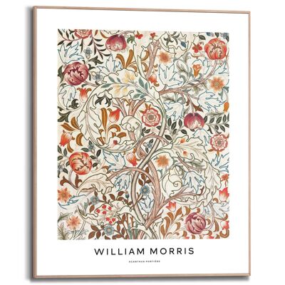 Schmaler Rahmen Akanthus - William Morris 40x50 cm