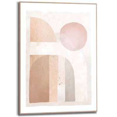 Marco Fino Paisaje Abstracto 50x70 cm