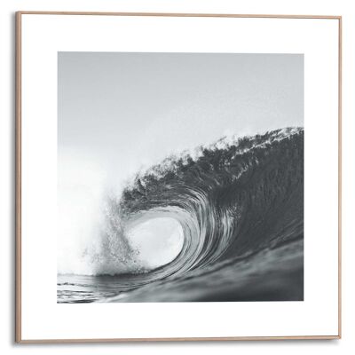 Slim Frame Wave 50x50 cm