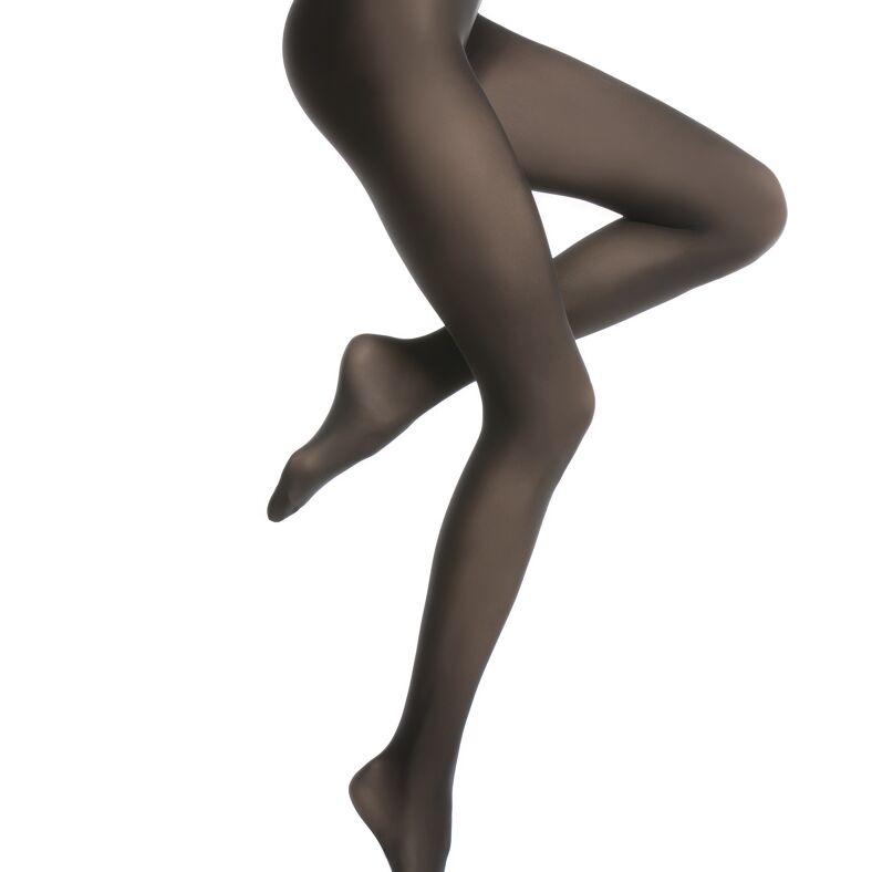 30D semi-opaque tights - Excellence Black