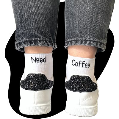 Need Coffee Socks