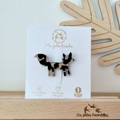 Broche - Renard