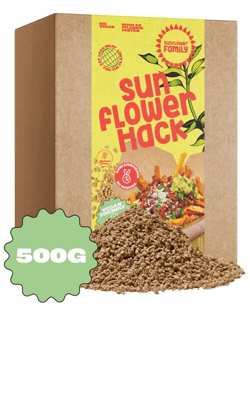 Familypack sunflowerHACK, bio - 500 g