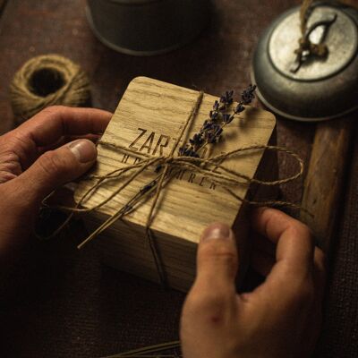 caja de reloj de madera