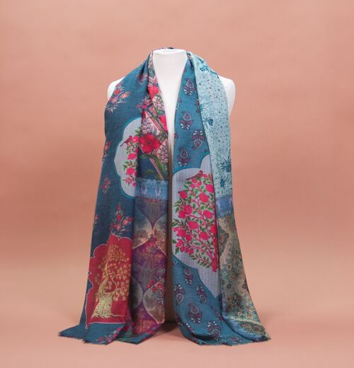 Wool Silk Scarf – Ruby Orient