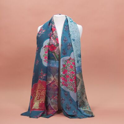 Wool Silk Scarf – Ruby Orient