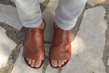 Sandales pour hommes sandales homme sandales spartiates cuir homme - Noir - Ippola Sandal 4