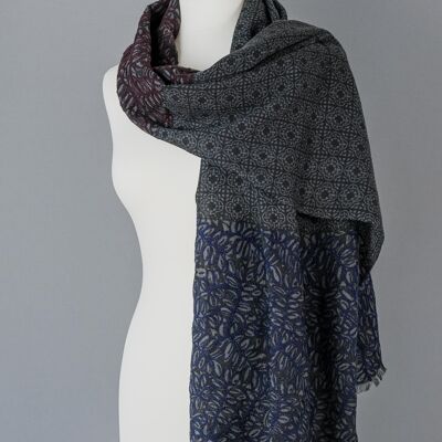 Schal - scarf - écharpe - bufanda- Wolle – Amelia Night