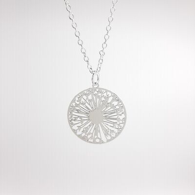 Collana boema - argento "Dandelion".