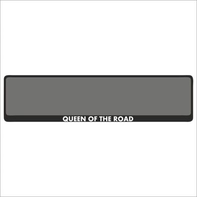 License plate holder Car - Queen of the road