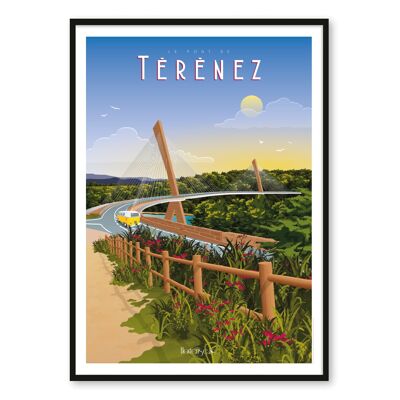 Térénez-Brückenposter