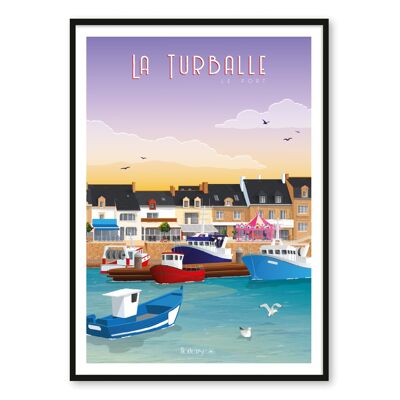 Poster La Turballe - der Hafen