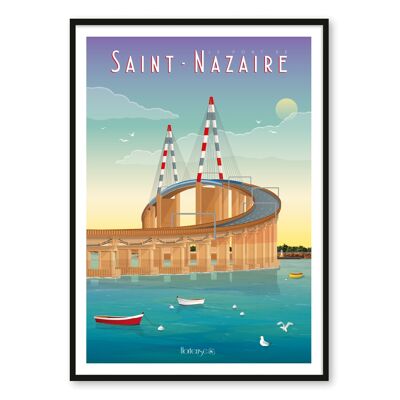 Plakat von Saint-Nazaire