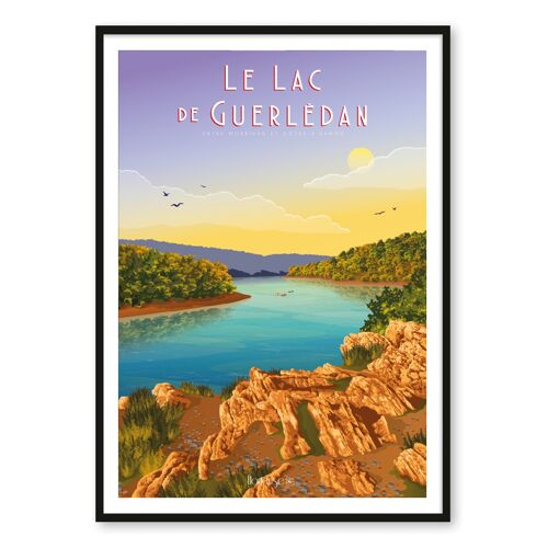 Affiche Lac de Guerlédan